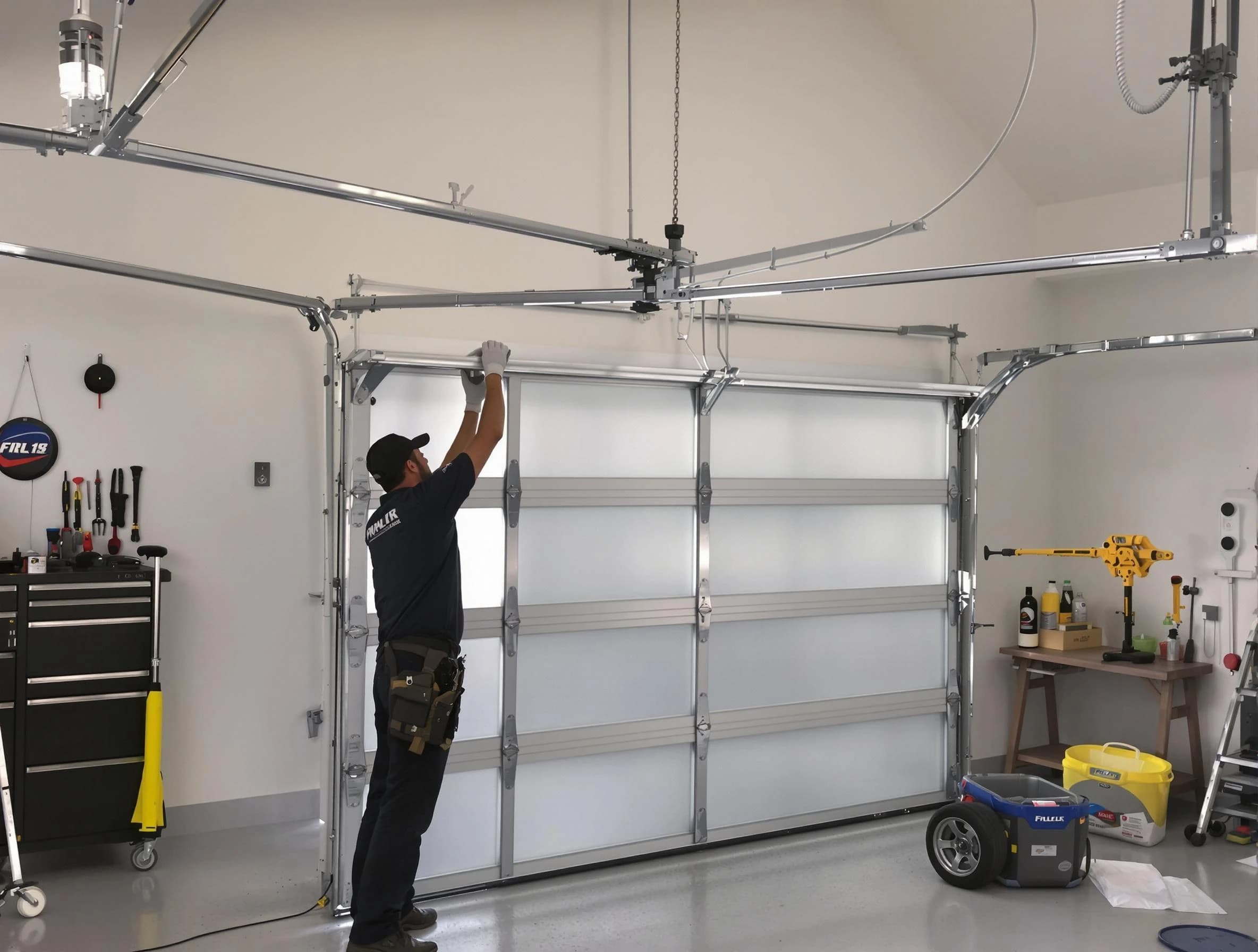 Pawtucket Garage Door Repair certified team performing precision garage door installation in Pawtucket