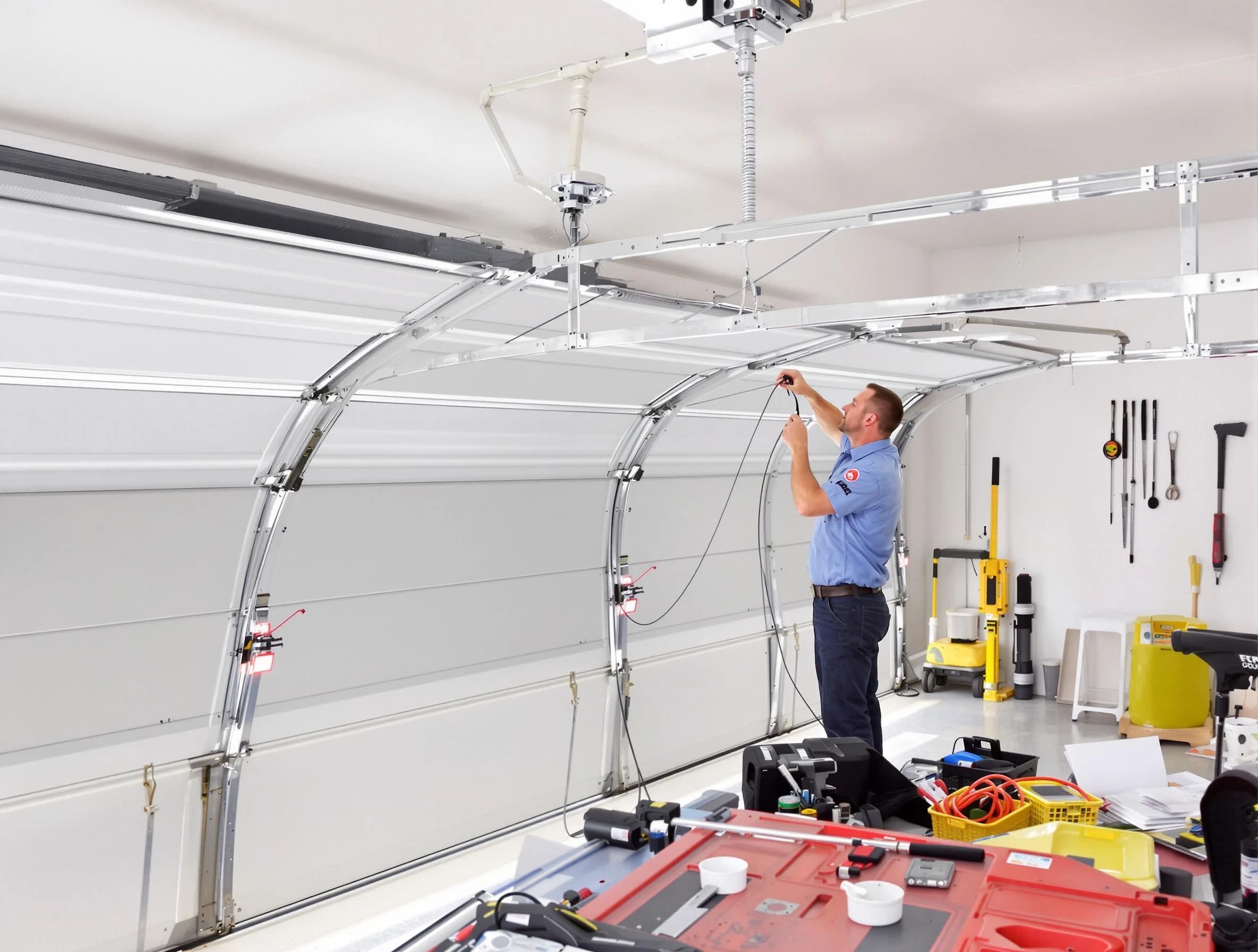Garage door cable repair service by Pawtucket Garage Door Repair in Pawtucket