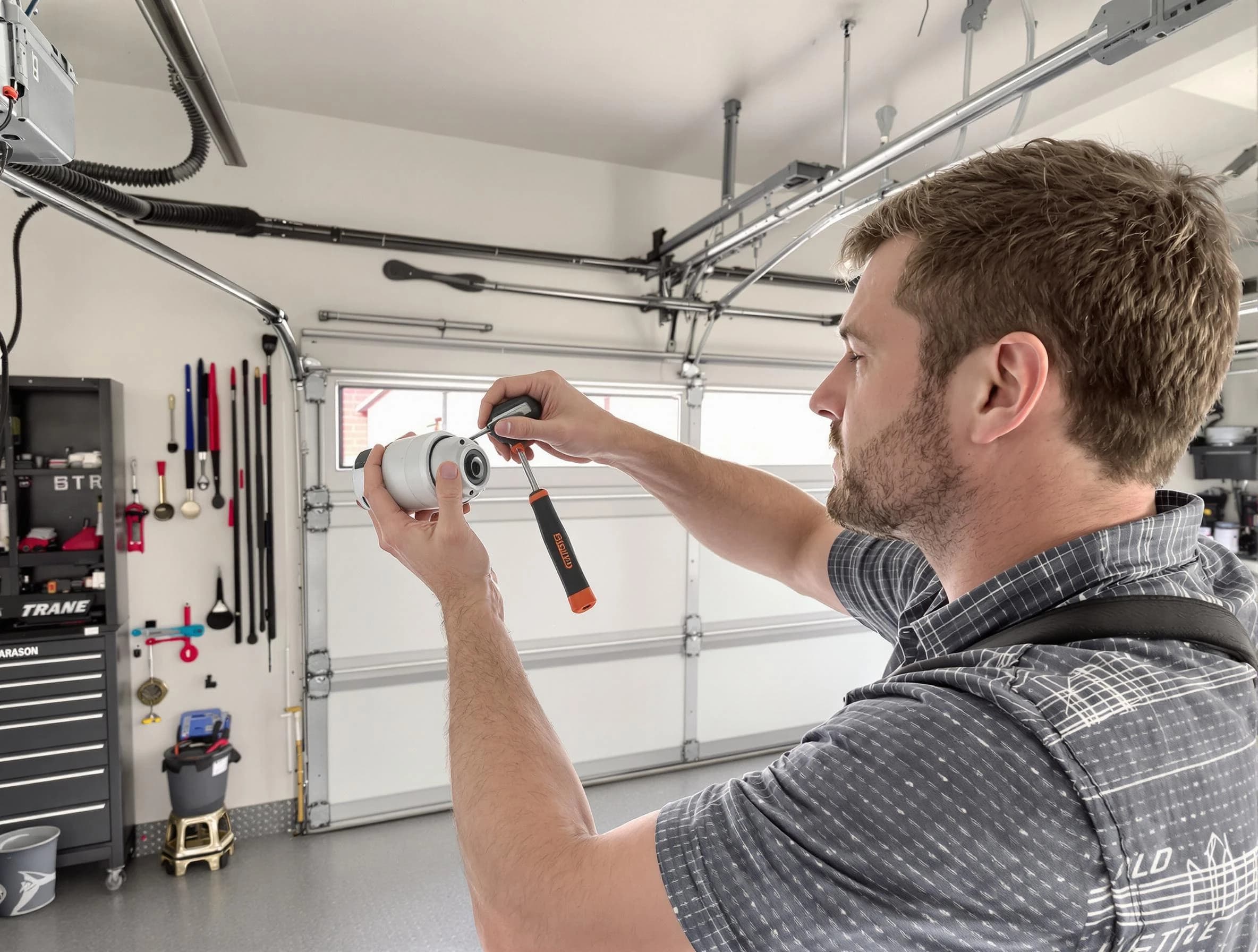 Garage door opener repair service by Pawtucket Garage Door Repair in Pawtucket