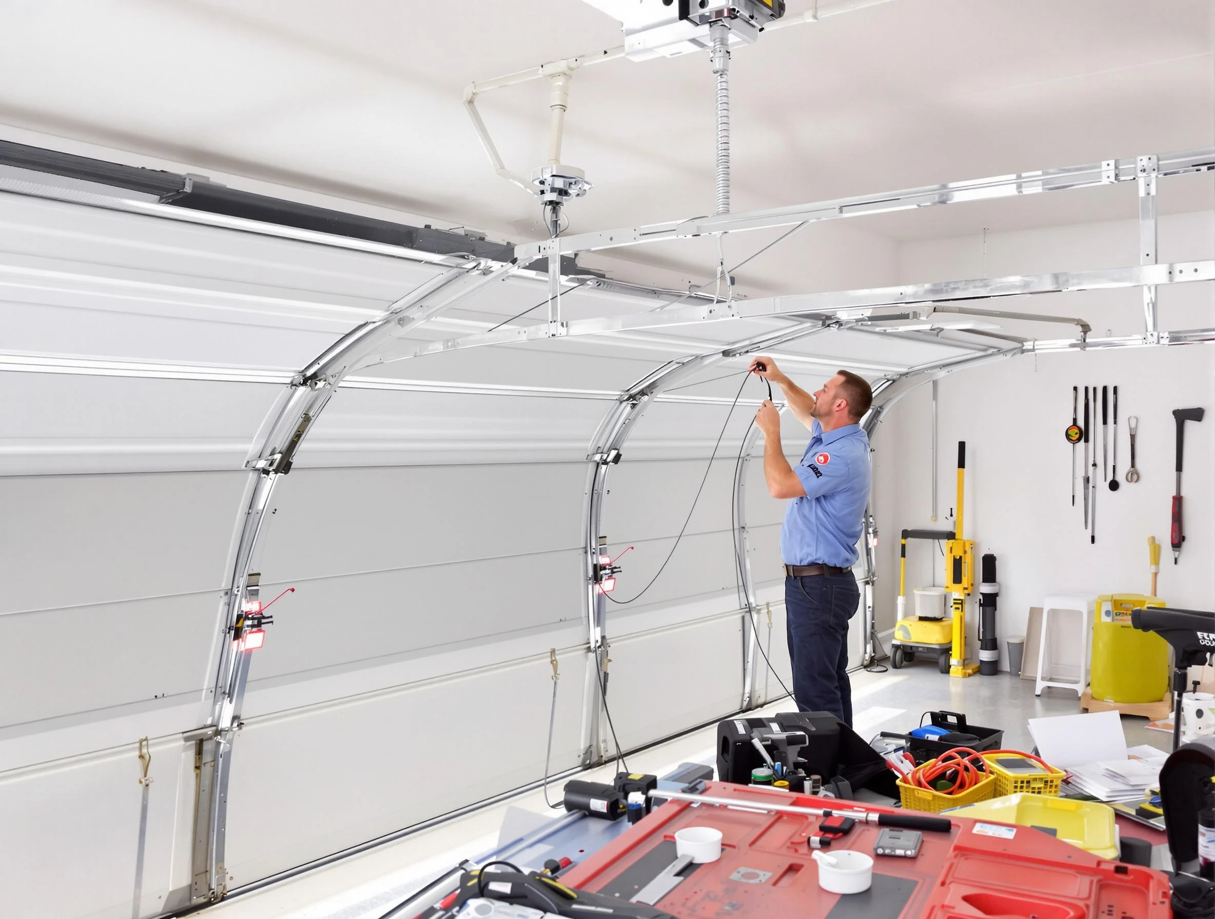 Garage door cable repair service by Pawtucket Garage Door Repair in Pawtucket