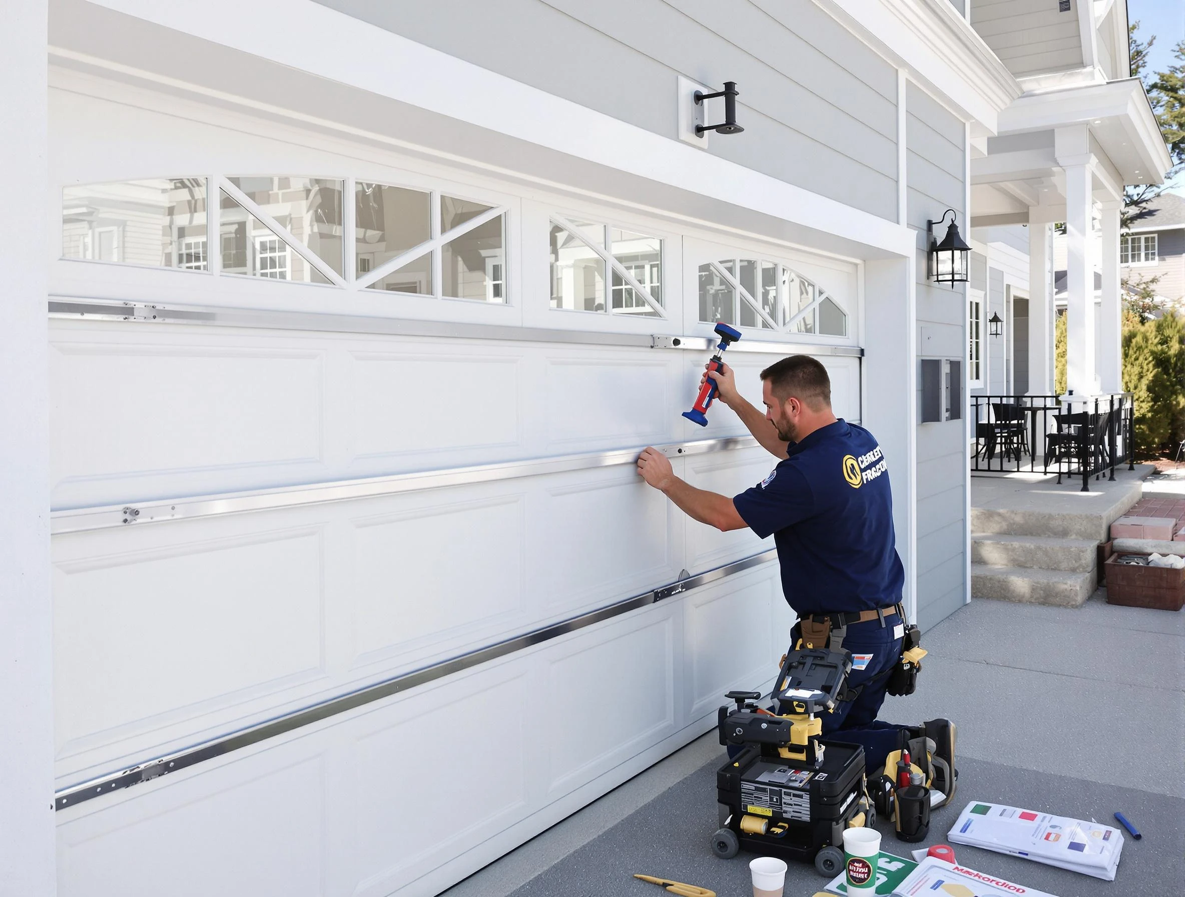 Professional garage door installation by Pawtucket Garage Door Repair in Pawtucket