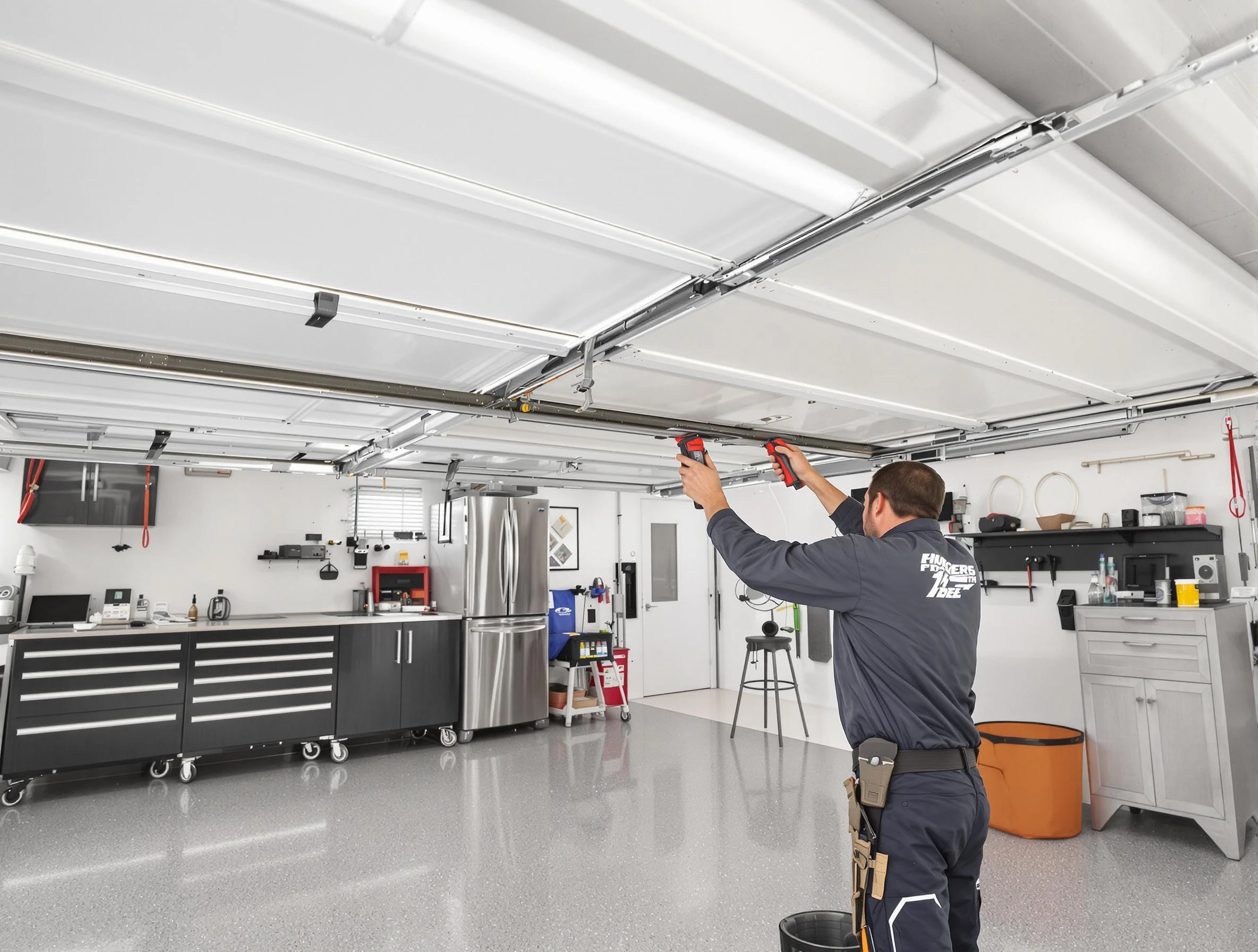 Overhead garage door repair service by Pawtucket Garage Door Repair in Pawtucket